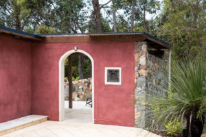Mira Villa Exterior Archway