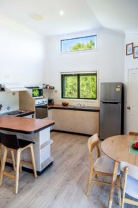 Gampi's kitchen and dining area