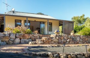 Front of Gampi house from the driveway